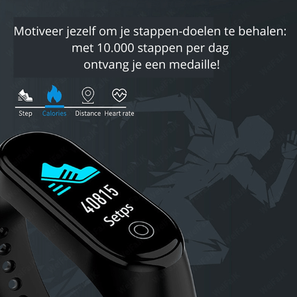 VitaWatch™ Smartwatch | Houd je gezondheid en activiteiten altijd inzichtelijk