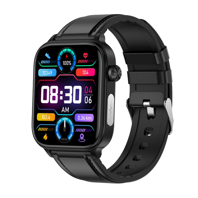 GlucoCare™ Smartwatch voor Senioren | Veiligheid en gezondheid binnen handbereik