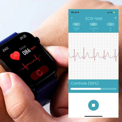 GlucoCare™ Smartwatch voor Senioren | Veiligheid en gezondheid binnen handbereik