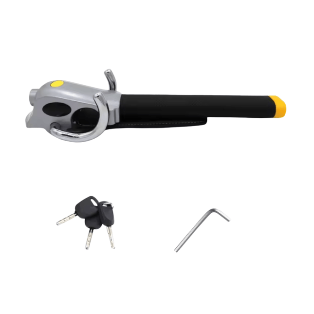 LockShield™ Stuurslot | Extra bescherming tegen autodiefstal met zichtbaar afschrikeffect