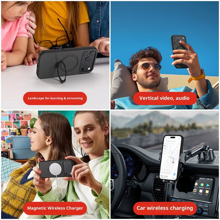 FlexStand™ iPhone Case | Bescherming met 360° draaibare standaard