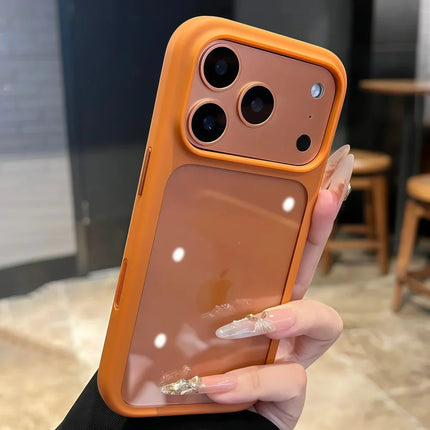 ClearTouch™ iPhone Case | Transparante bescherming met slimme camerabediening