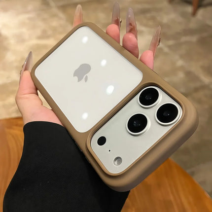 ClearTouch™ iPhone Case | Transparante bescherming met slimme camerabediening