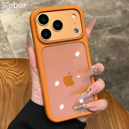 ClearTouch™ iPhone Case | Transparante bescherming met slimme camerabediening
