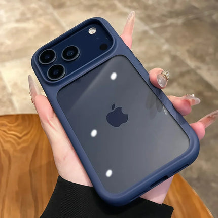 ClearTouch™ iPhone Case | Transparante bescherming met slimme camerabediening