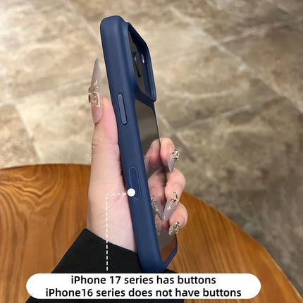 ClearTouch™ iPhone Case | Transparante bescherming met slimme camerabediening