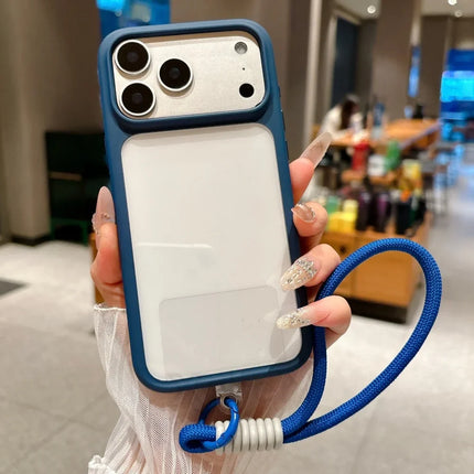 ClearTouch™ iPhone Case | Transparante bescherming met slimme camerabediening