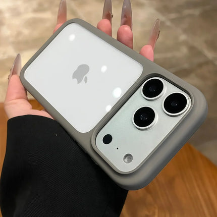 ClearTouch™ iPhone Case | Transparante bescherming met slimme camerabediening