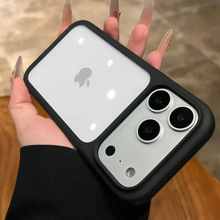 ClearTouch™ iPhone Case | Transparante bescherming met slimme camerabediening