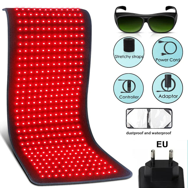 RedTherapy™ Lichttherapie Mat | Diepe ontspanning en herstel met rood- en infraroodlicht