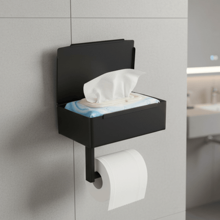BathStore™ Toiletrolhouder | Slim opbergen en alles binnen handbereik in de badkamer