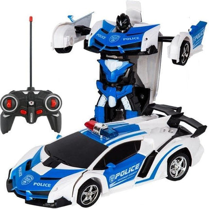 VoltMorph™ Transformatorauto | Racewagen en robot in één voor ultiem speelplezier