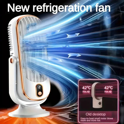 Coolux™ USB Desktopventilator | Stijlvol en verfrissend voor thuis en kantoor