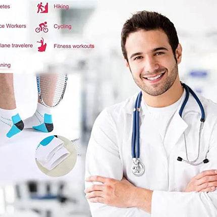 VitalStep™ Compressiekousen | Ondersteuning en comfort voor energieke benen