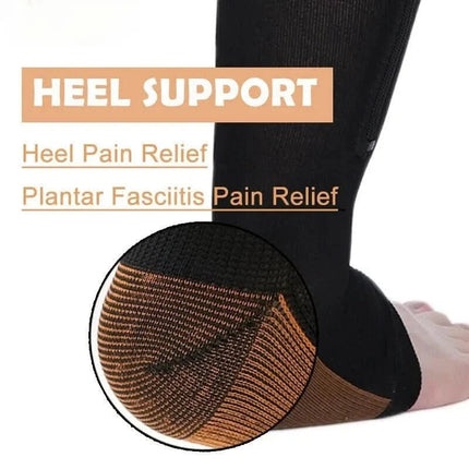 SupportZip™ Compressiesokken | Comfort en ondersteuning voor vermoeide benen