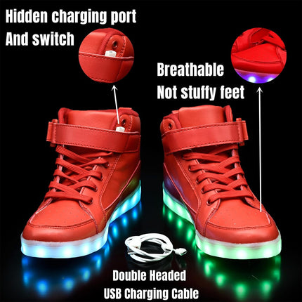 GlowStep™ LED Sneakers | Opvallende stijl met lichtgevende zolen en ultiem comfort