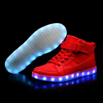 GlowStep™ LED Sneakers | Opvallende stijl met lichtgevende zolen en ultiem comfort