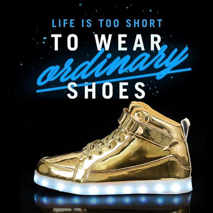 GlowStep™ LED Sneakers | Opvallende stijl met lichtgevende zolen en ultiem comfort