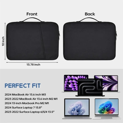 SafeCarry™ Laptoptas | Waterdichte bescherming en schokabsorberend comfort onderweg