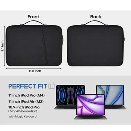 SafeCarry™ Laptoptas | Waterdichte bescherming en schokabsorberend comfort onderweg