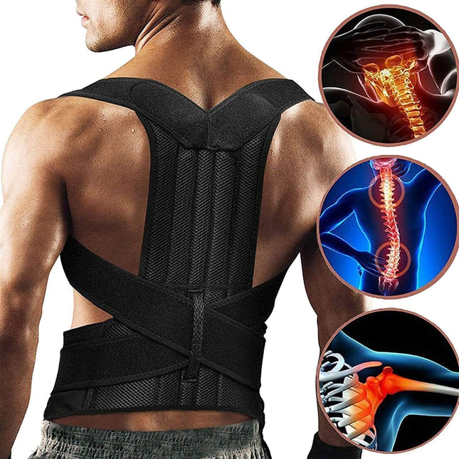 PostureFlex™ Ondersteunend Vest voor Houding | Verbeter je houding en voorkom rug- en schouderklachten