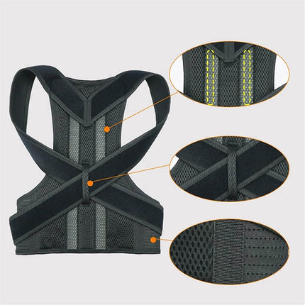 PostureFlex™ Ondersteunend Vest voor Houding | Verbeter je houding en voorkom rug- en schouderklachten