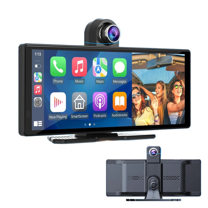 DriveOne™ Universele Auto Display | Draadloze CarPlay, navigatie en dashcam in één systeem