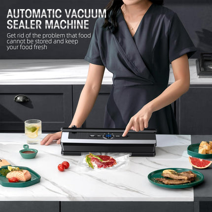 FreshSeal™ Vacuümmachine 8-in-1 met Snijder | Houd voedsel langer vers en voorkom verspilling