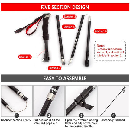 TrailGrip™ Trekkingstokken | Meer stabiliteit, comfort en controle tijdens elke wandeling
