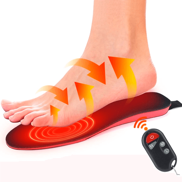 HeatStep™ Verwarmde Inlegzolen | Altijd warme en comfortabele voeten, zelfs op de koudste dagen