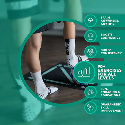 FootMaster™ Trainingsmat | Verbeter je techniek gewoon vanuit huis