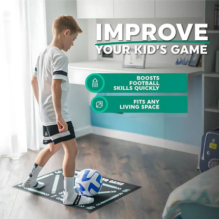 FootMaster™ Trainingsmat | Verbeter je techniek gewoon vanuit huis