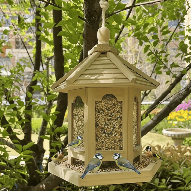 BirdHaven™ Vogelhuisje | Geef vogels een veilige rustplek en altijd vers water