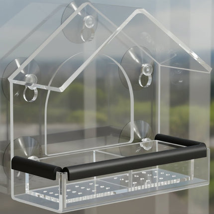 BirdView™ Vogelvoederbak | Observeer vogels van dichtbij vanuit je eigen huis