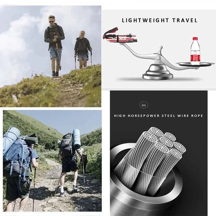 TrailGrip™ Trekkingstokken | Meer stabiliteit en controle op elk terrein