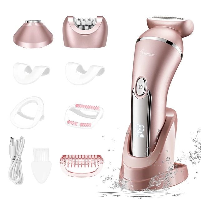 SmoothPro™ 3-in-1 Dames Epilator | Scheren, trimmen en verzorgen in één
