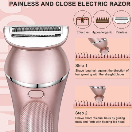 SmoothPro™ 3-in-1 Dames Epilator | Scheren, trimmen en verzorgen in één
