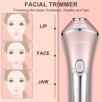 SmoothPro™ 3-in-1 Dames Epilator | Scheren, trimmen en verzorgen in één