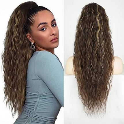 Nayla™ Clip-in Paardenstaart | Direct meer volume en lengte in seconden