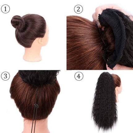 Nayla™ Clip-in Paardenstaart | Direct meer volume en lengte in seconden