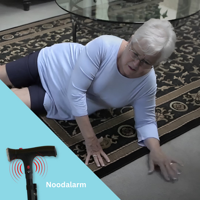 SteadyWalk™ Wandelstok | Meer stabiliteit en zelfstandigheid bij elke stap