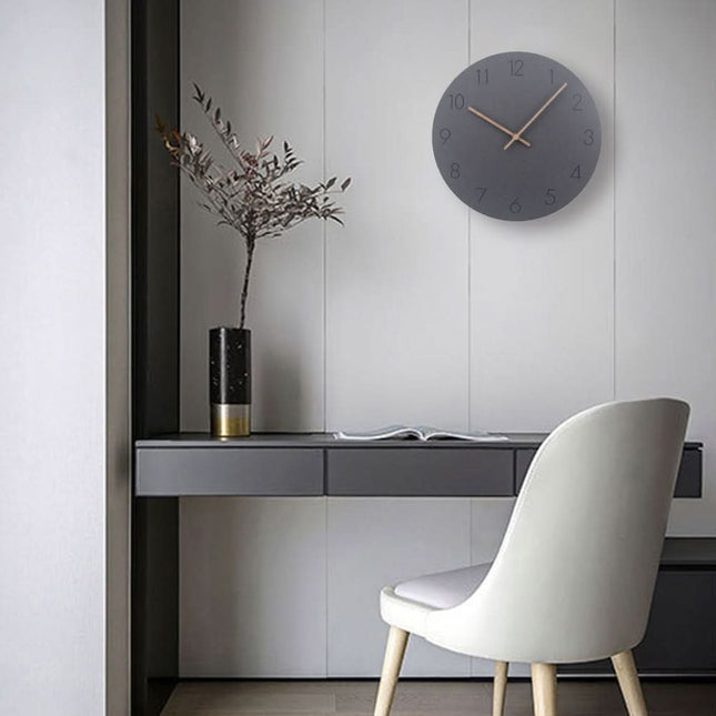 NordWhisper™ Wandklok | Stijlvolle rust in Scandinavisch design