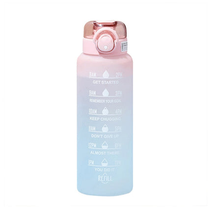 HydroMotiv™ Waterfles met Motivatie en Tijdschema | Altijd voldoende gehydrateerd en gemotiveerd