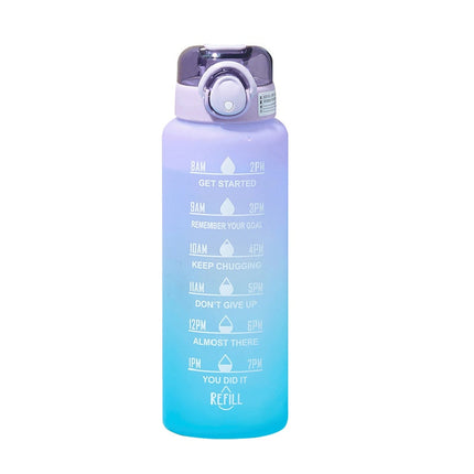 HydroMotiv™ Waterfles met Motivatie en Tijdschema | Altijd voldoende gehydrateerd en gemotiveerd