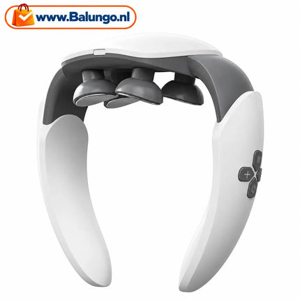NeckEase™ EMS Nekmassager met warmtefunctie | Investeer eenmalig en verwen jezelf iedere dag met een heerlijke nekmassage!