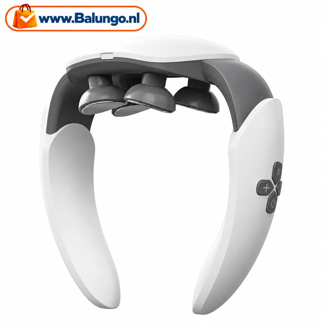 NeckEase™ EMS Nekmassager met warmtefunctie | Investeer eenmalig en verwen jezelf iedere dag met een heerlijke nekmassage!