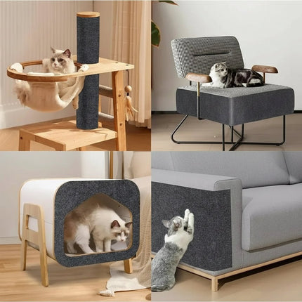 CatStickShield™ Beschermfolie | Bescherm meubels en muren tegen kattenkrabben
