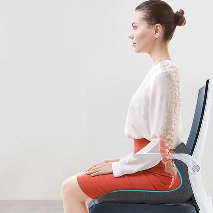 ErgoSeat™ Zitkussen | Ergonomisch comfort en ondersteuning voor langdurig zitten