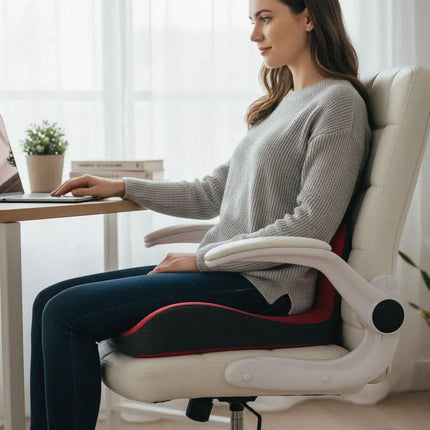 ErgoSeat™ Zitkussen | Ergonomisch comfort en ondersteuning voor langdurig zitten