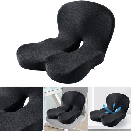ErgoSeat™ Zitkussen met Lendensteun | Zeg vaarwel tegen rugpijn tijdens zitten